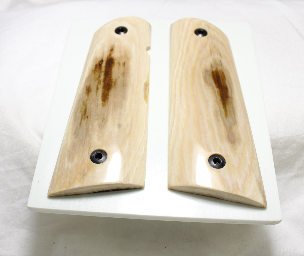 LITE BARK MAMMOTH IVORY 1911 GRIPS A-2517