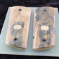 MAMMOTH IVORY 1911 GRIPS COLT GOLD MEDALLIONS A-2566