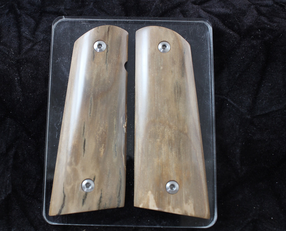 Dark Mammoth Ivory 1911 Gun Grips | A-2754