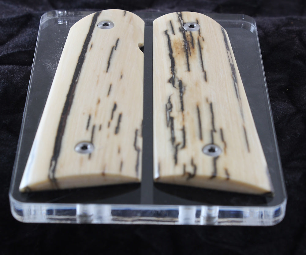 BARK MAMMOTH IVORY 1911 GRIPS A-2795
