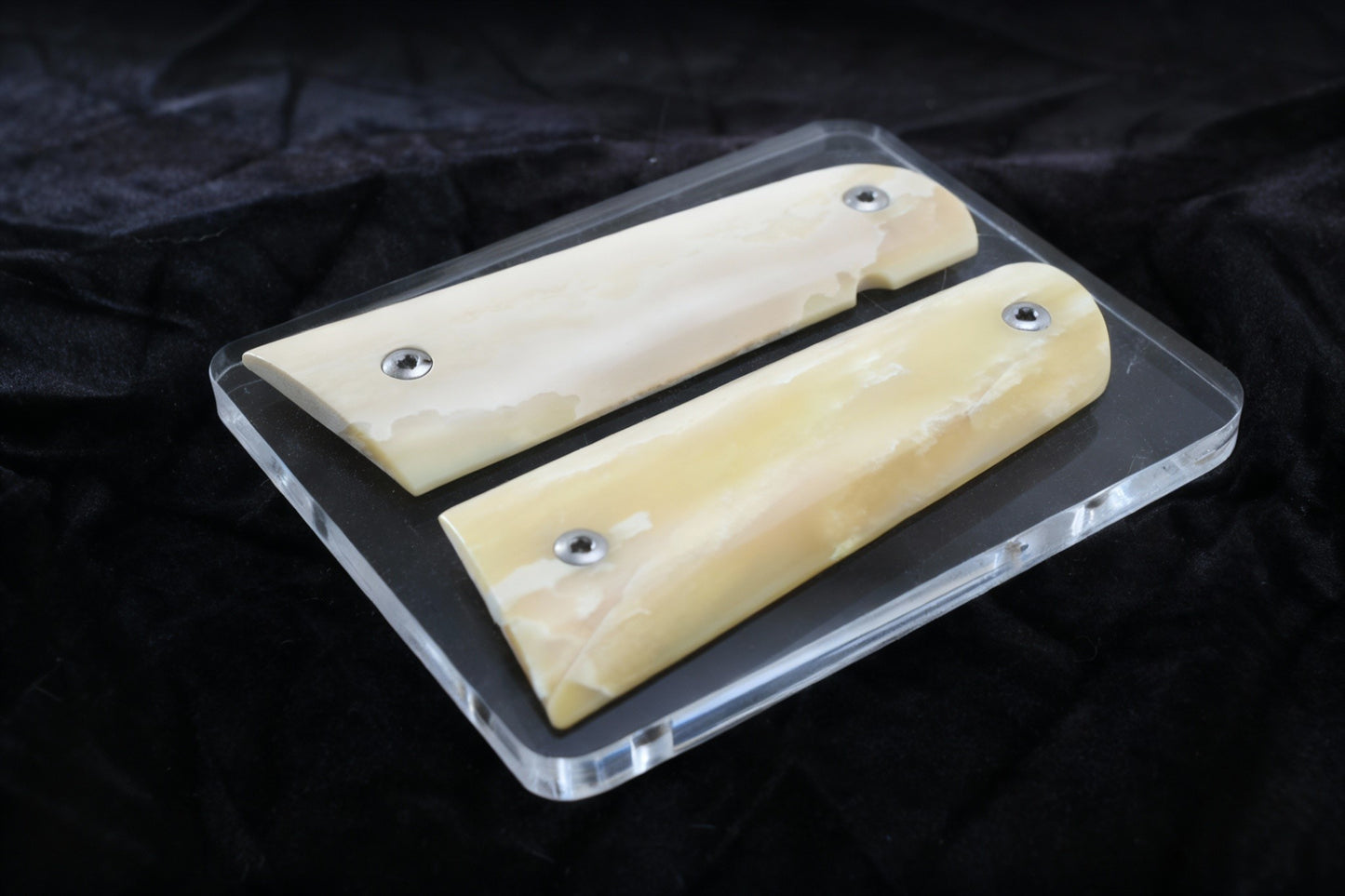 INTERIOR MAMMOTH IVORY 1911 GRIPS A-2815