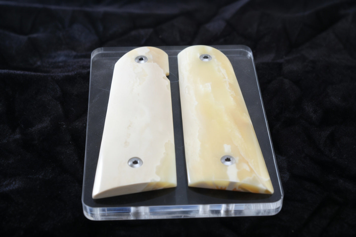 INTERIOR MAMMOTH IVORY 1911 GRIPS A-2815
