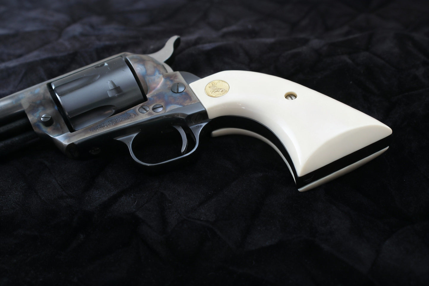 COLT SINGLE ACTION IVORY GRIPS A-2817
