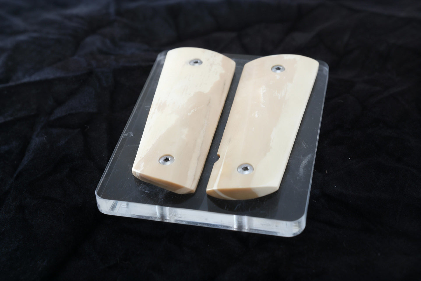 INTERIOR MAMMOTH IVORY 1911 GRIPS A-2818