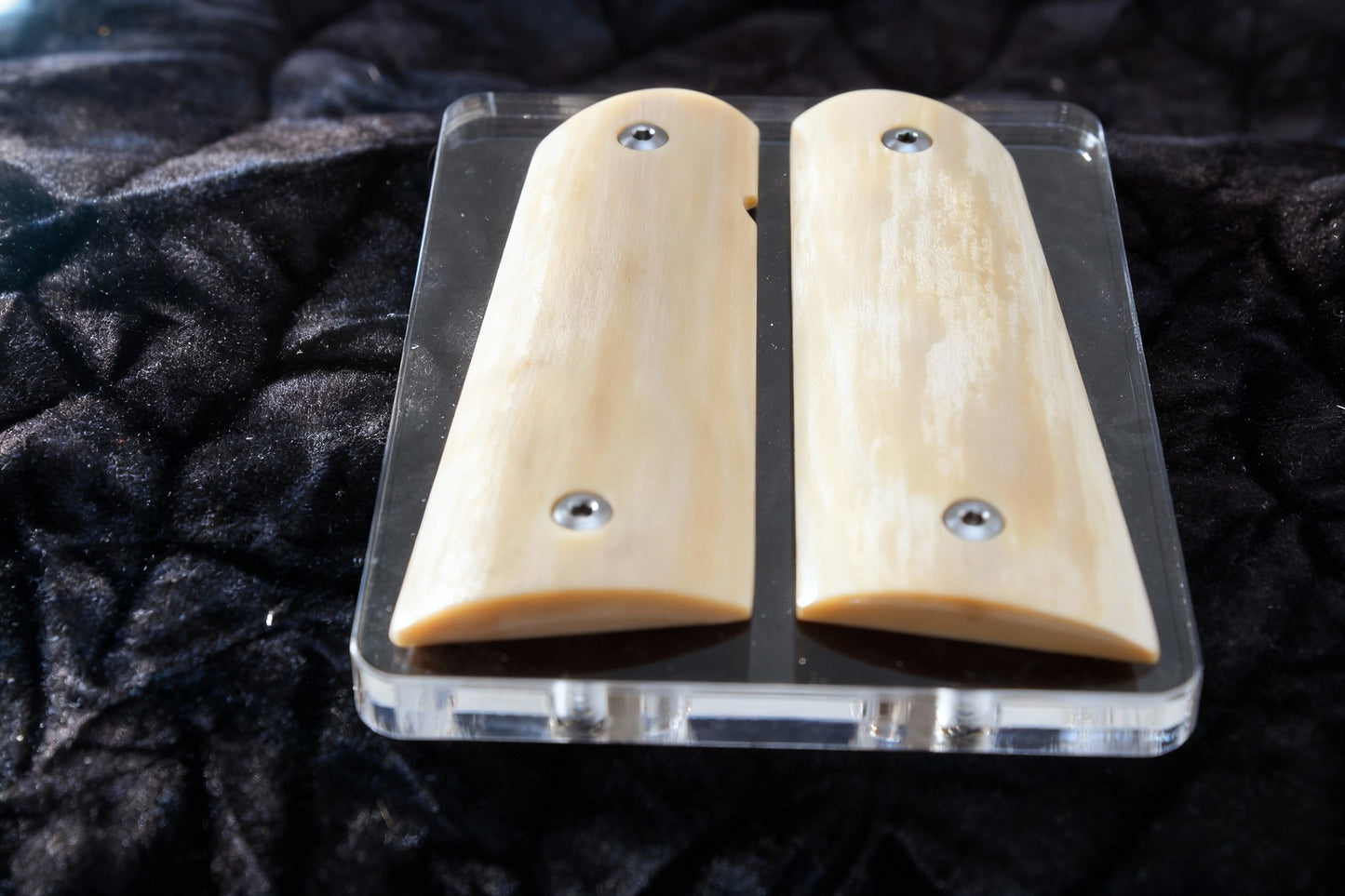 INTERIOR MAMMOTH IVORY 1911 GRIPS A-2822