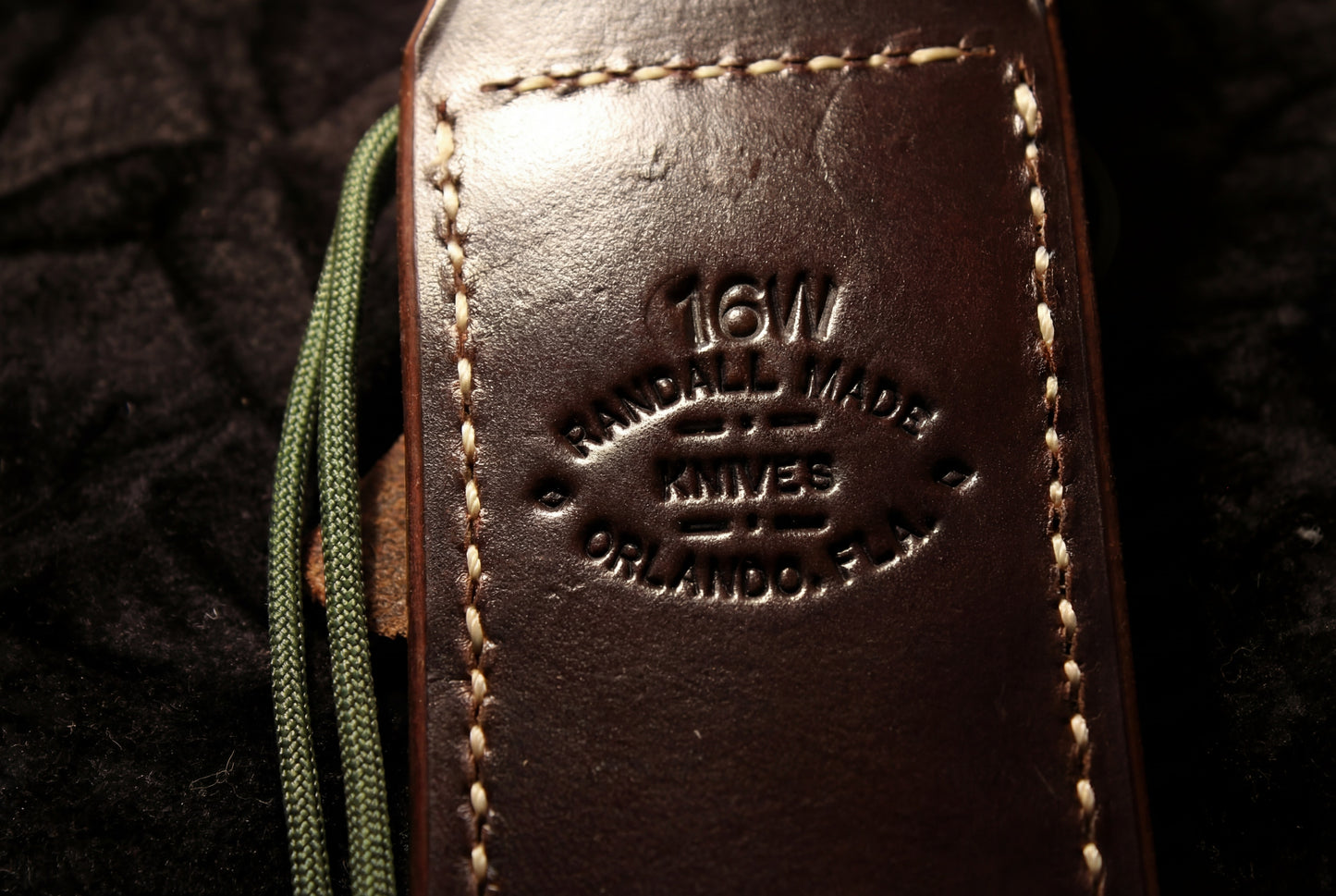 RANDALL MODEL 16 DIVER'S KNIFE DOUBLE NICKEL SILVER HILT A-2848