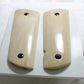AWESOME CREAM COLORED MAMMOTH IVORY 1911 GRIPS A-2526
