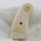 COLT PYTHON MAMMOTH IVORY GRIPS WITH GOLD MEDALLIONS A-2479