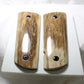 RUSTIC BARK MAMMOTH IVORY 1911 GRIPS A-2524
