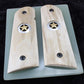 LITE BARK MAMMOTH IVORY 1911 GRIPS WITH TEXAS STAR A-2618