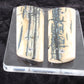 BLUE BARK MAMMOTH IVORY 1911 GRIPS A-2688