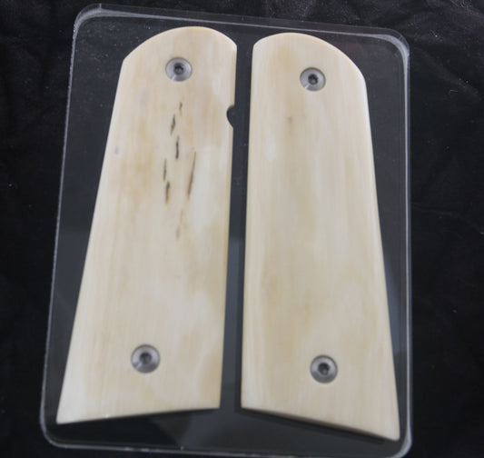 CREAMY MAMMOTH IVORY MAMMOTH IVORY 1911 GRIPS A-2702