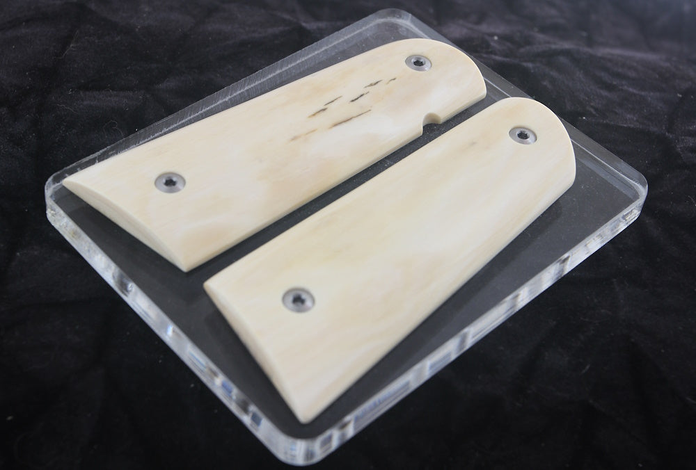 CREAMY MAMMOTH IVORY MAMMOTH IVORY 1911 GRIPS A-2702