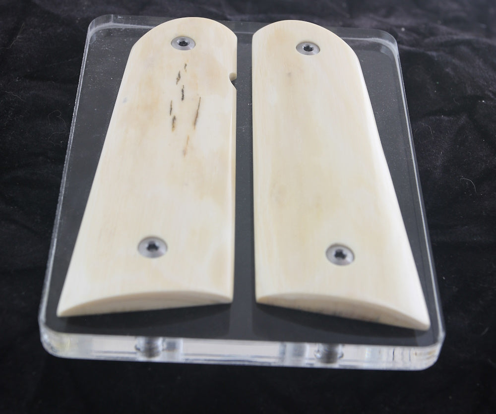 CREAMY MAMMOTH IVORY MAMMOTH IVORY 1911 GRIPS A-2702