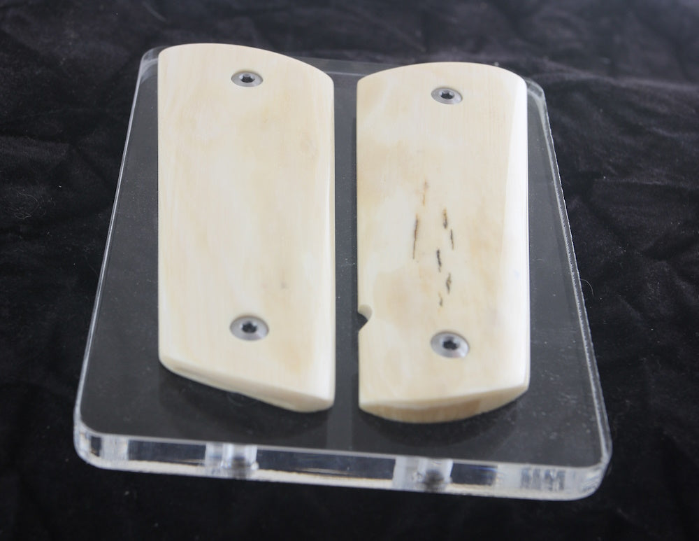 CREAMY MAMMOTH IVORY MAMMOTH IVORY 1911 GRIPS A-2702