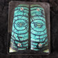 AQUA CROSSCUT MAMMOTH IVORY 1911 GRIPS A-2728