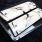 PHENOMENAL CROSSCUT MAMMOTH IVORY 1911 GRIPS A-2738