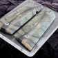 PHENOMENAL MAMMOTH IVORY CROSSCUT 1911 GRIPS A-2747
