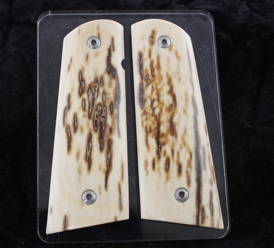 Bark Mammoth Ivory 1911 Pistol Grips | A-2751
