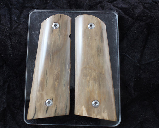 Dark Mammoth Ivory 1911 Gun Grips | A-2754