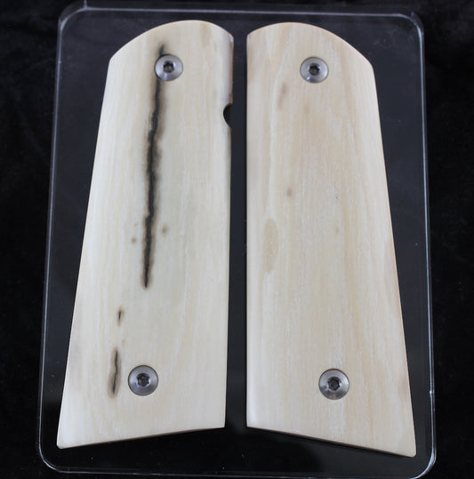 Lite Bark Mammoth Ivory 1911 Gun Grips | Gunner Products A-2755