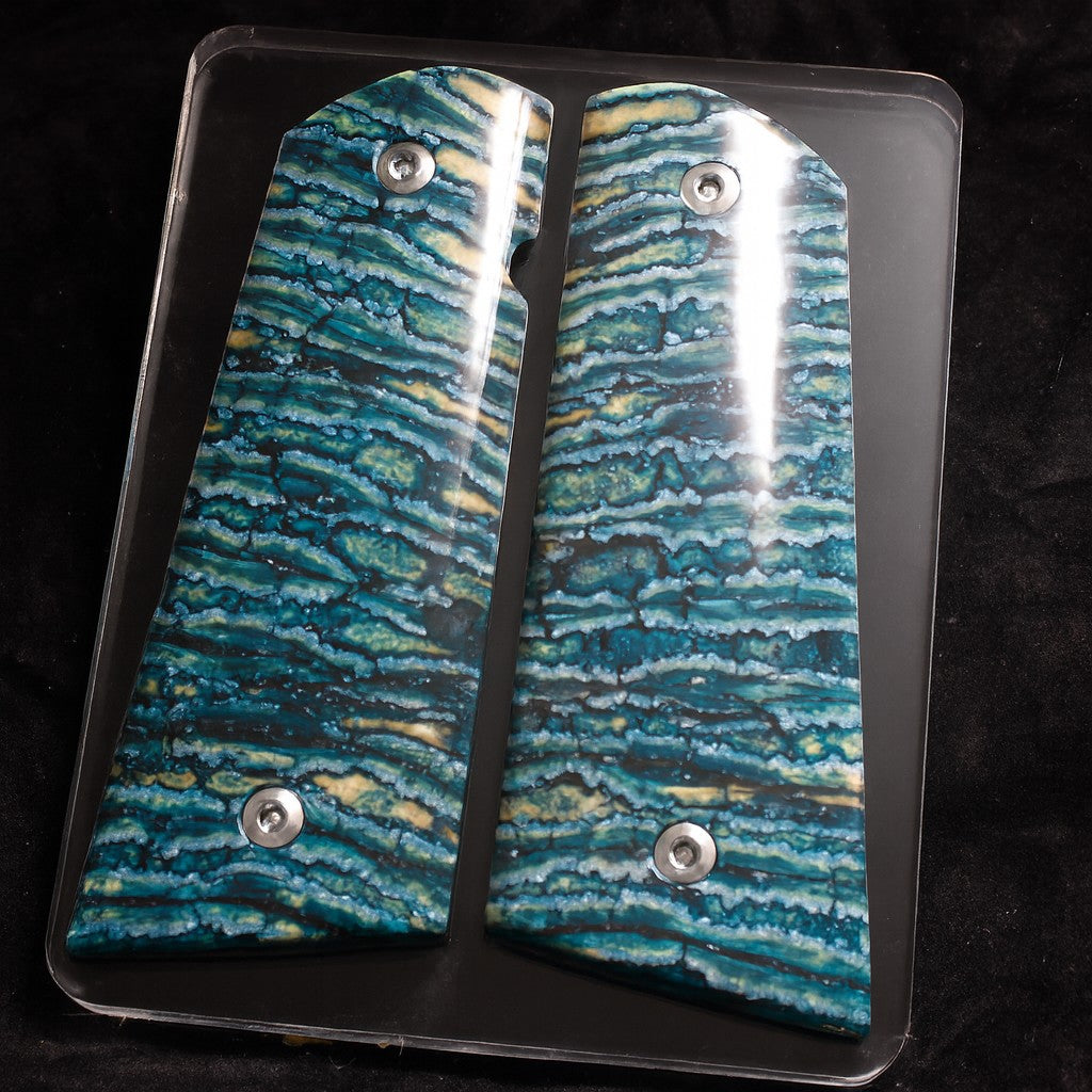 MAMMOTH TOOTH IVORY 1911 GRIPS A-2781