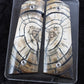 ATTENTION GETTING CROSSCUT MAMMOTH IVORY 1911 GRIPS A-2787
