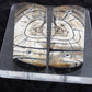 ATTENTION GETTING CROSSCUT MAMMOTH IVORY 1911 GRIPS A-2787
