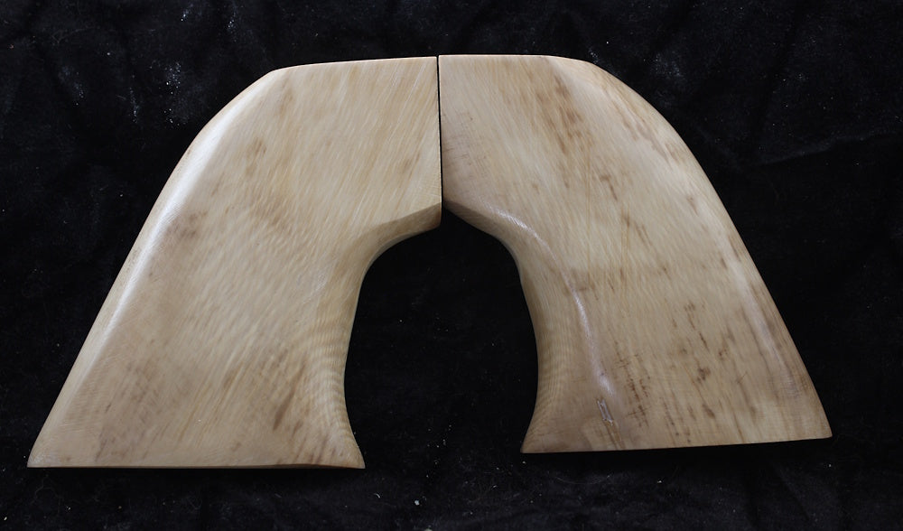 COLT OR CLONE SINGLE ACTION RUFF CUT MAMMOTH IVORY BLANKS A-2790