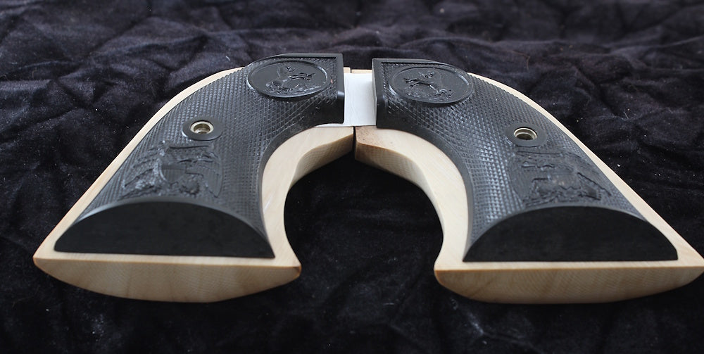 COLT OR CLONE SINGLE ACTION RUFF CUT MAMMOTH IVORY BLANKS A-2790