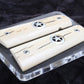 SILVER TEXAS STAR MAMMOTH IVORY 1911 GRIPS A-2791