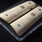MAMMOTH IVORY 1911 GRIPS WITH COLT GOLD MEDALLIONS A-2793