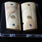 MAMMOTH IVORY 1911 GRIPS WITH COLT GOLD MEDALLIONS A-2793
