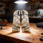 NEW! AMAZING CROSSCUT MAMMOTH IVORY 1911 GRIPS A-2804