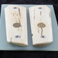 MAMMOTH IVORY 1911 GRIPS WITH COLT CUSTOM SHOP MEDALLIONS A-2806