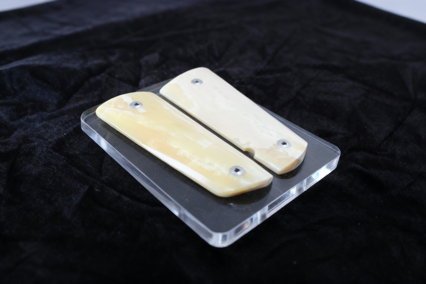 INTERIOR MAMMOTH IVORY 1911 GRIPS A-2815