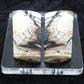 CROSSCUT MAMMOTH IVORY 1911 GRIPS A-2816