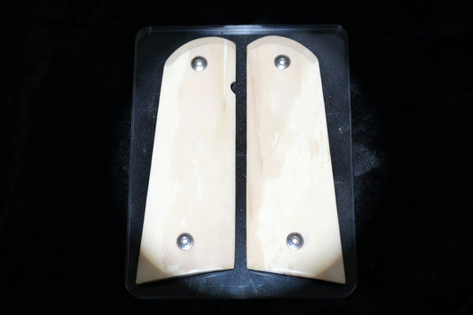 SIBERIAN INTERIOR MAMMOTH IVORY 1911 GRIPS A-2818