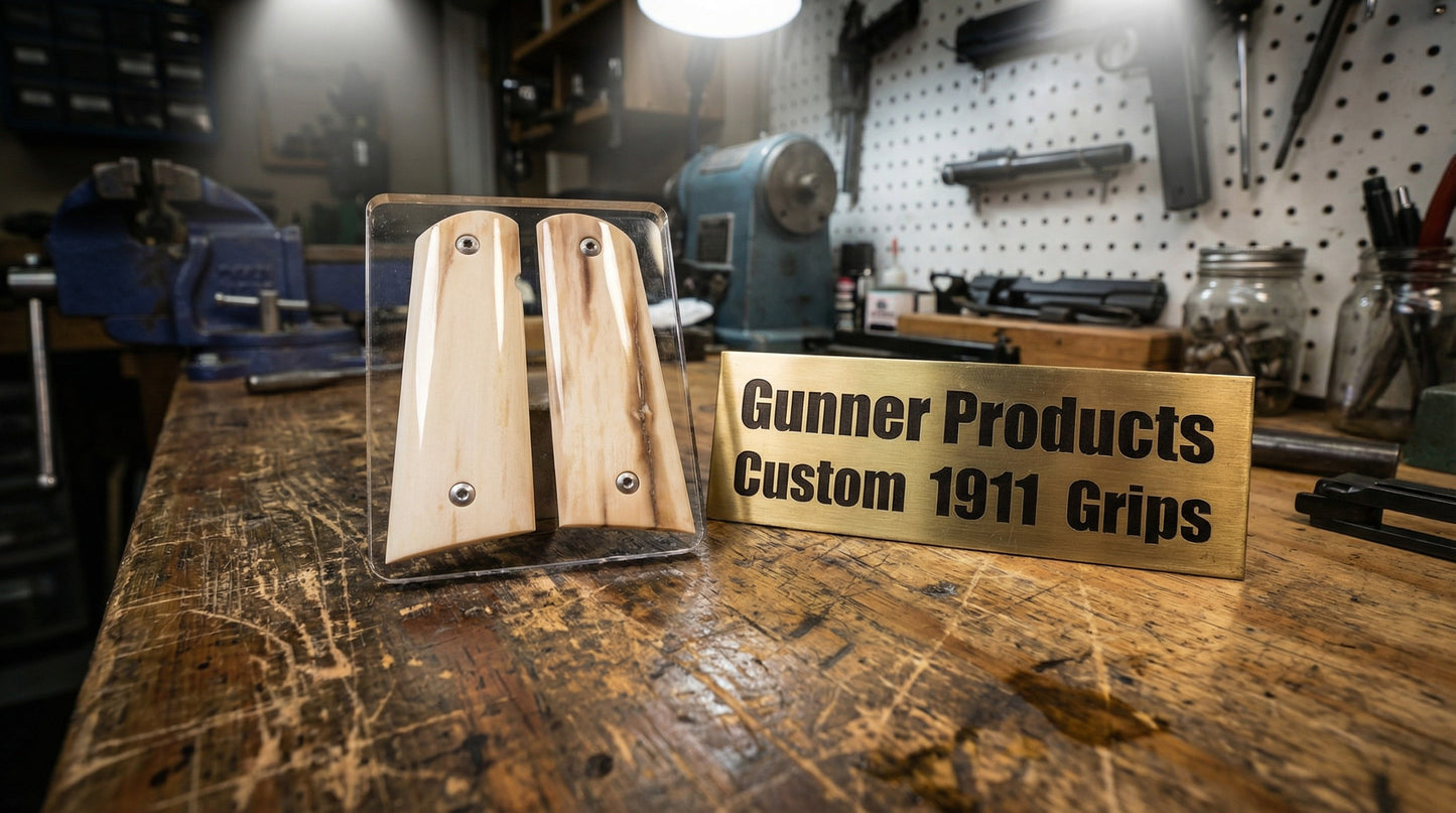 MAMMOTH IVORY 1911 GRIPS A-2834