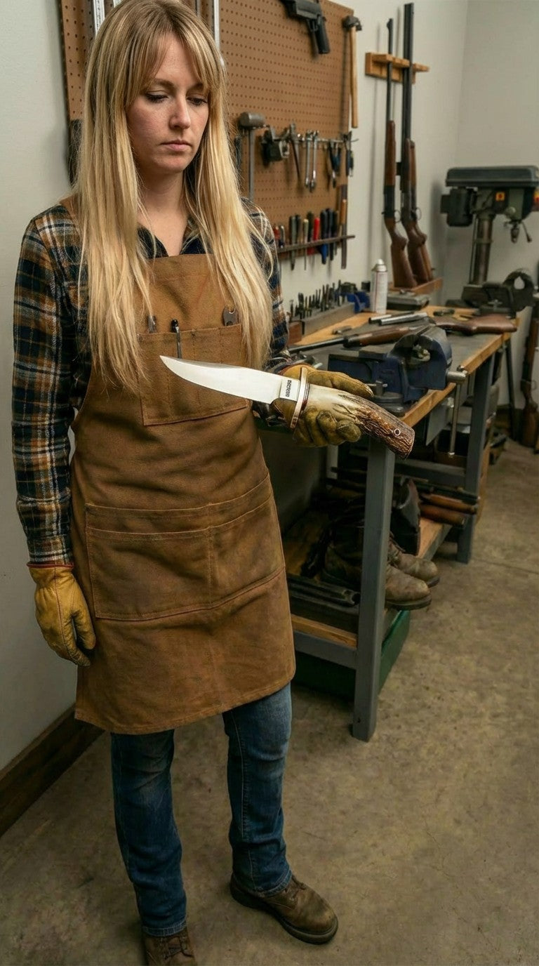 RANDALL NORDIC DEALER'S KNIFE LOW NUMBER A-2843