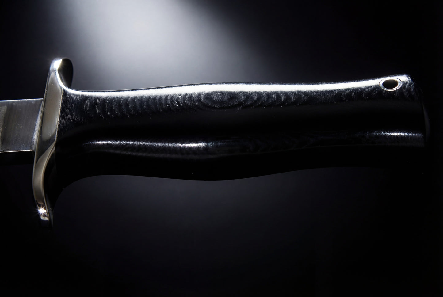 RANDALL MODEL 16 DIVER'S KNIFE DOUBLE NICKEL SILVER HILT A-2848