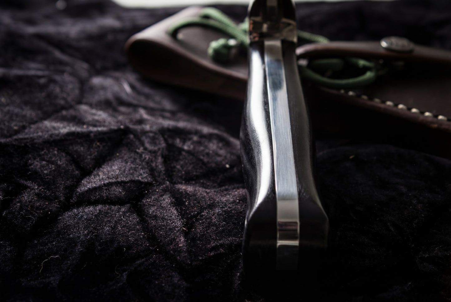 RANDALL MODEL 16 DIVER'S KNIFE DOUBLE NICKEL SILVER HILT A-2848