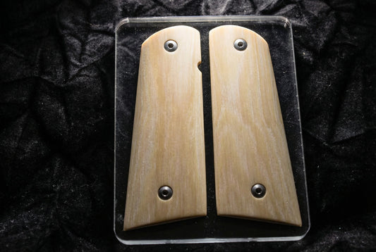 CREAMY MAMMOTH IVORY 1911 GRIPS A-2854