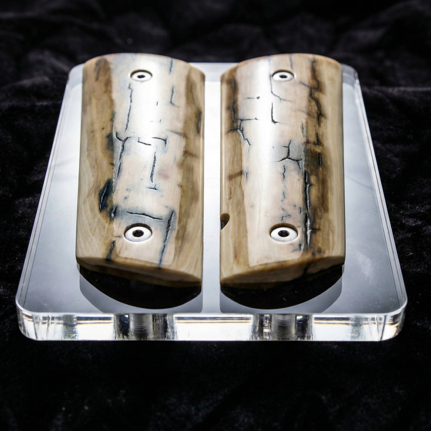 ICE CRACKLE MAMMOTH 1911 GRIPS A-2865