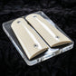 CREAMY INTERIOR MAMMOTH IVORY 1911 GRIPS A-2873