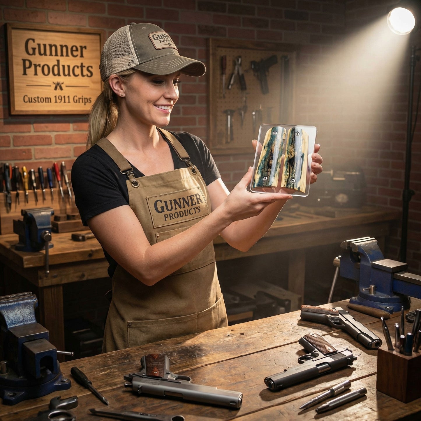 BLUE MAMMOTH 1911 GRIPS A-2876