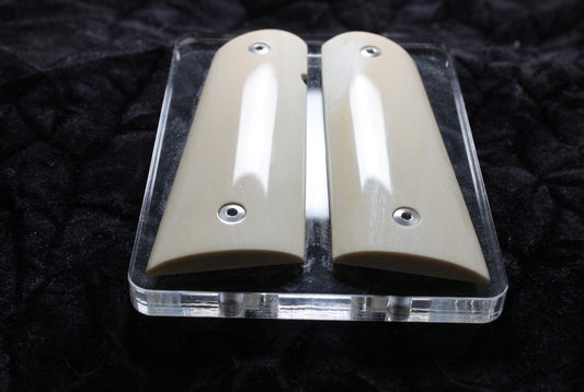 CREAMY MAMMOTH IVORY 1911 GRIPS A-2891