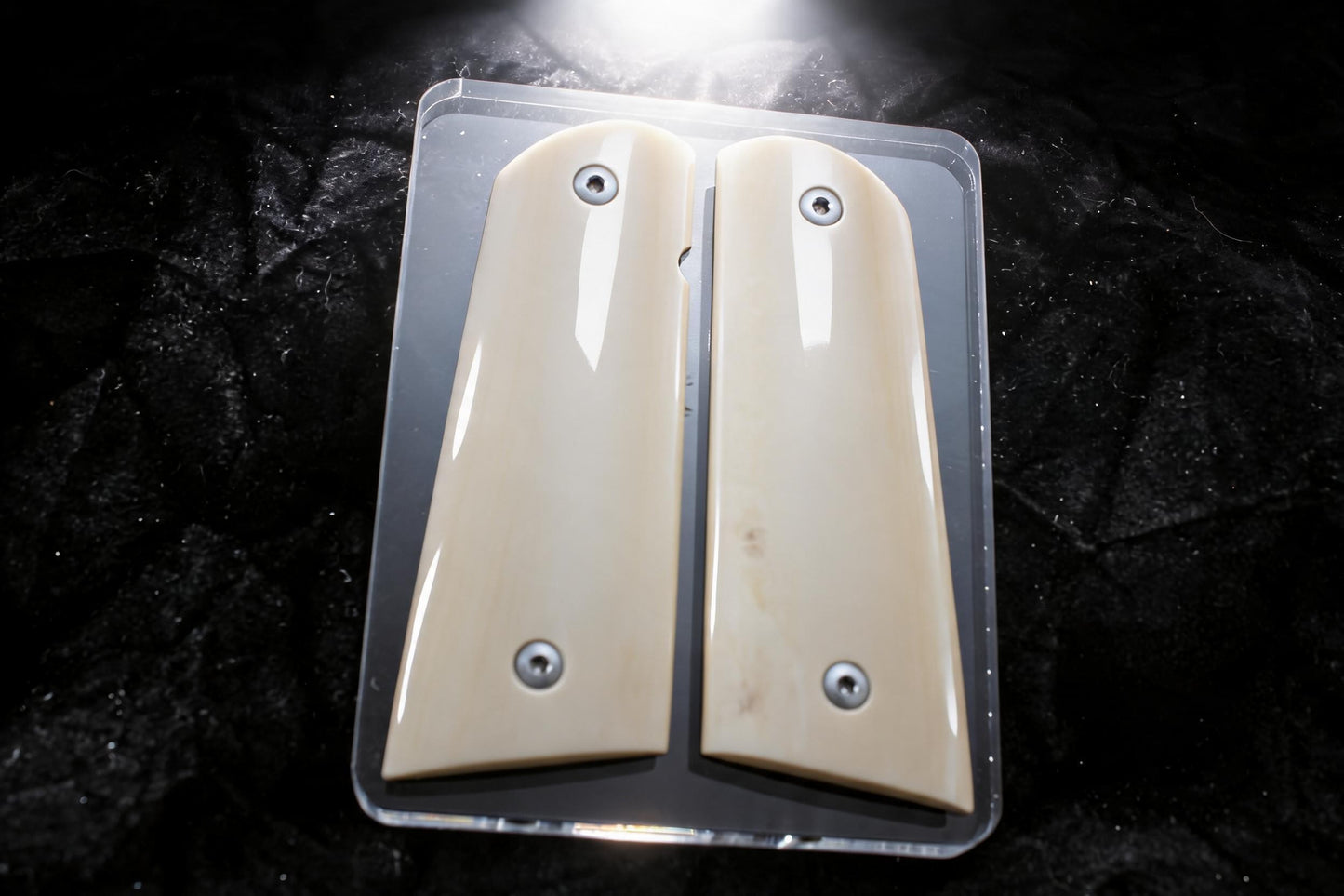 CREAMY MAMMOTH IVORY 1911 GRIPS A-2926