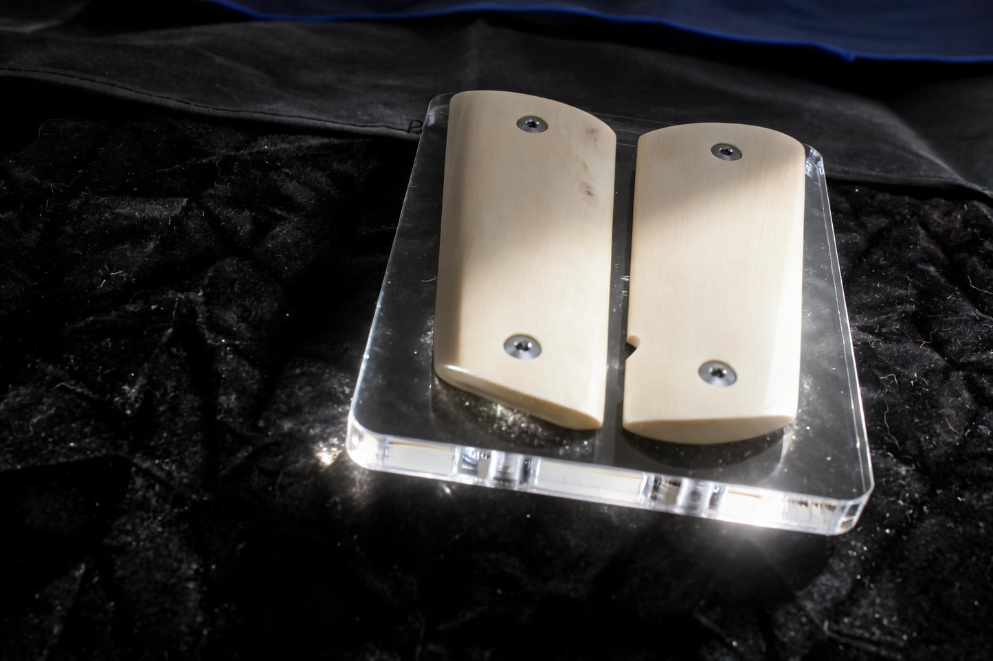 CREAMY MAMMOTH IVORY 1911 GRIPS A-2926