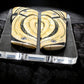CROSSCUT MAMMOTH IVORY 1911 GRIPS A-2927